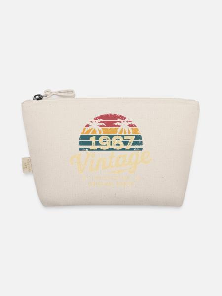 Großartig seit 1967 Geburtstagsgeschenk 1967 - Bio-Täschchen - Natur - Vorne