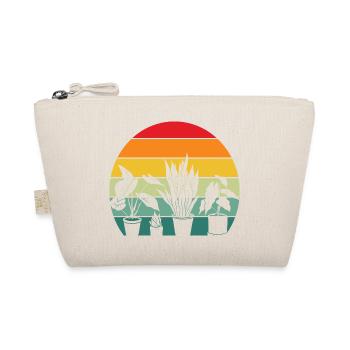 Retro Pflanzenliebhaber Pflanzen Sukkulente Blume - Bio-Täschchen - Natur - Vorne