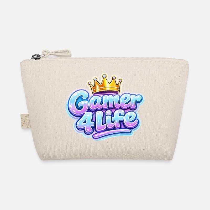 Gamer 4 Life Krone Design Bio-Täschchen