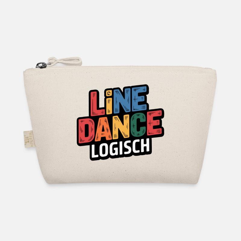 LineDance Logisch Farbig Bio-Täschchen