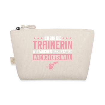 Entraîneur : cadeau amusant Sport Fitness Déclaration - Trousse biologique - nature - Devant