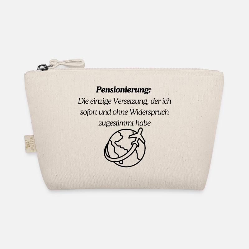 Endlich Pension - Bio-Täschchen - Natur