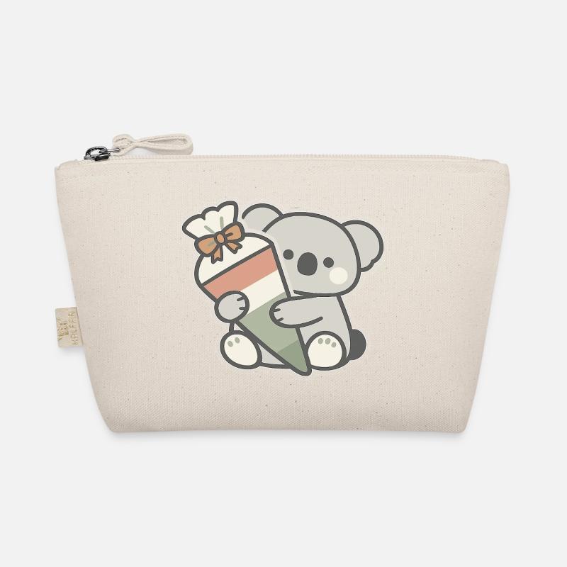 Endlich Schulkind Koala Schultüte Einschulung Bio-Täschchen
