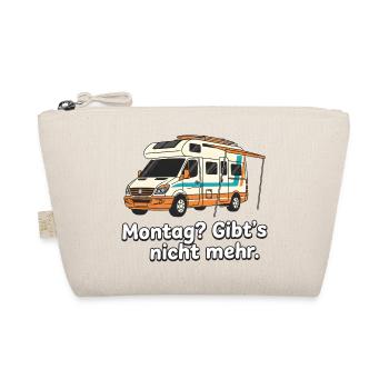 Monday there is no more camping travel - Organic Pouch - nature - Front