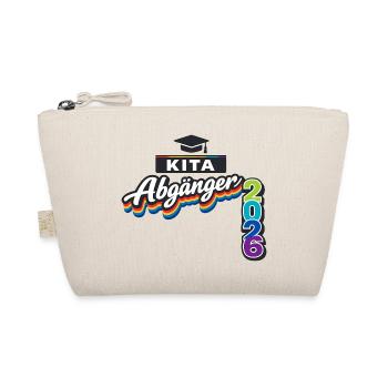 School enrollment daycare graduates 2026 schoolchild - Organic Pouch - nature - Front