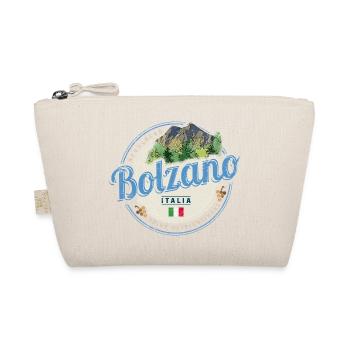 Bolzano Trentino South Tyrol Italy Vintage Souvenir - Organic Pouch - nature - Front