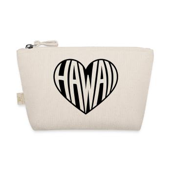 Hawaii, Hawaii in the Heart of Typo - Organic Pouch - nature - Front