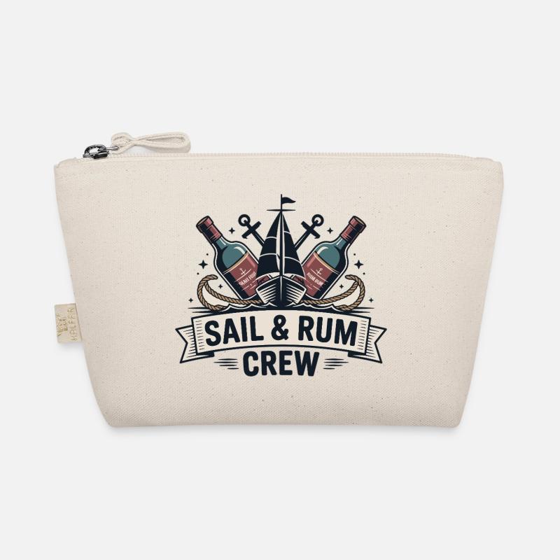 Sail & Rum Crew – Sailing Rum Pirates Organic Pouch