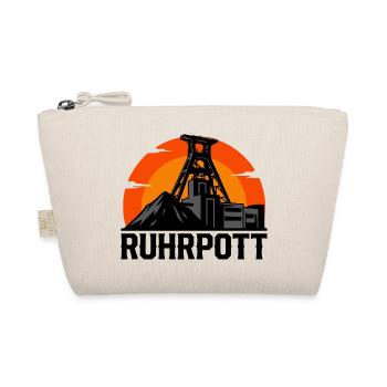 Klassisches Ruhrpott Hoodie, Shirt, Tassen Design - Bio-Täschchen - Natur - Vorne