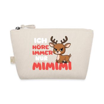 Ich Höre Immer Nur Mimimi Reh - Bio-Täschchen - Natur - Vorne