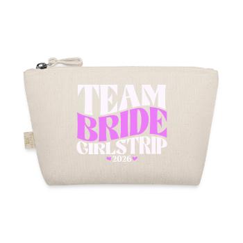  Team Bride Junggesellinnenabschied JGA 2026 - Bio-Täschchen - Natur - Vorne