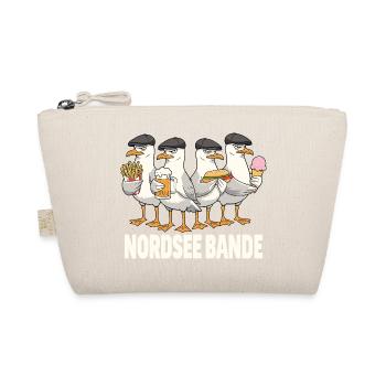 Nordsee Bande – Lustige Möwen Crew - Bio-Täschchen - Natur - Vorne