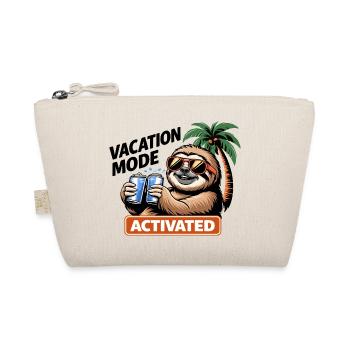 Activated Sloth Beach Party - Organic Pouch - nature - Front