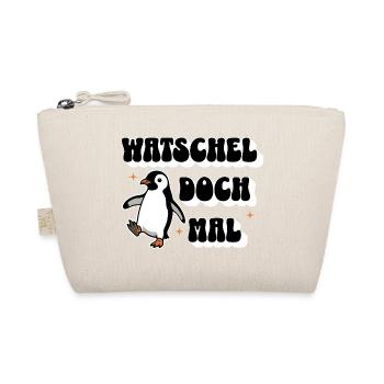 Watschel doch mal - Bio-Täschchen - Natur - Vorne