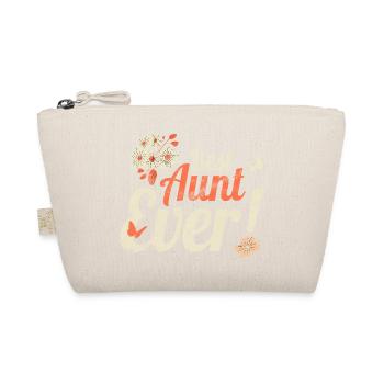 Tante Design Meilleur cadeau vintage de tous les temps - Trousse biologique - nature - Devant
