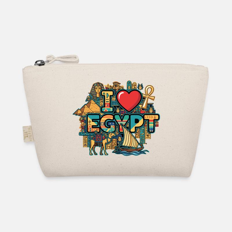 I Love Egypt Holidays Organic Pouch