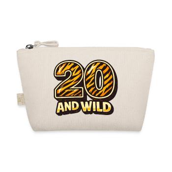 Twenty and Wild Tiger Stripes - Organic Pouch - nature - Front