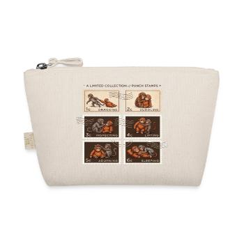 Stamps Baby Monkey Punch - Bio-Täschchen - Natur - Vorne