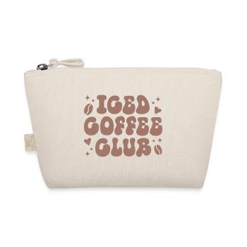 Iced coffee club latte aesthetic - Organic Pouch - nature - Front