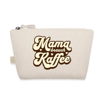 Mama brauch Kaffee - Bio-Täschchen - Natur - Vorne