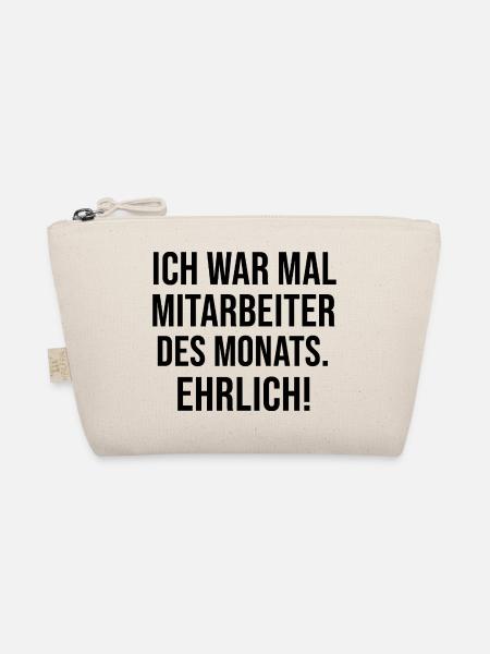 Ich war Mitarbeiter Des Monats - Bio-Täschchen - Natur