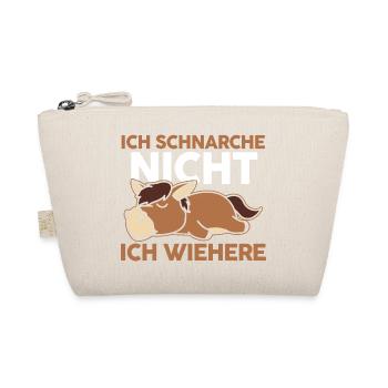 Reiten Pferdeliebhaber Reiterhof Pferde - Bio-Täschchen - Natur - Vorne