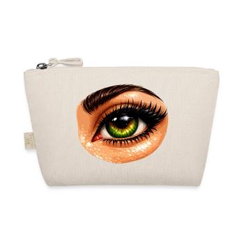 Green Eye-Illustration - Bio-Täschchen - Natur - Vorne