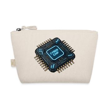 Cyberchip Neon Circuit - Organic Pouch - nature - Front