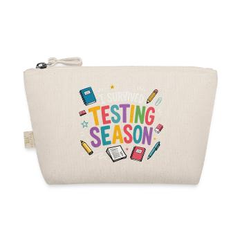I survived the exam phase School Humor - Organic Pouch - nature - Front