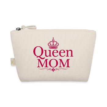 Queen Mom – Stylisches Muttertags Design - Trousse biologique - nature - Devant