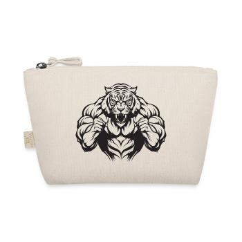 Tiger Workout Gym - Organic Pouch - nature - Front