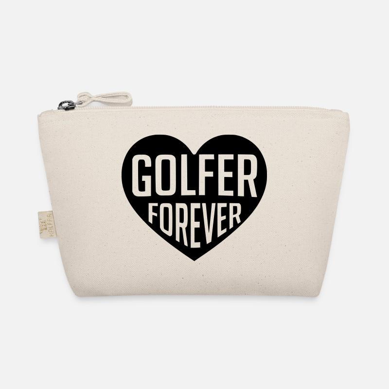 Golf - Golfer Forever Herz Bio-Täschchen