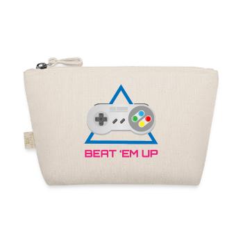 Retro Gamer Controller – Jeu vidéo d’arcade - Trousse biologique - nature - Devant