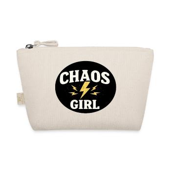 Chaos Girl - Organic Pouch - nature - Front