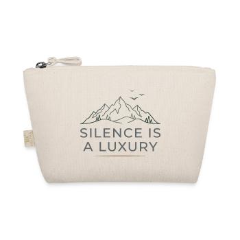 Tranquility is luxury - Organic Pouch - nature - Front