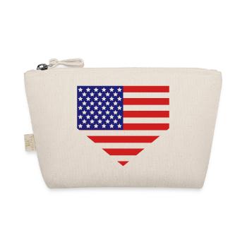 Drapeau américain au marbre - Trousse biologique - nature - Devant