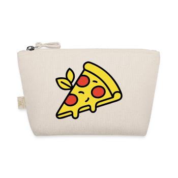 Pizza Piece Italy Food Pizzeria Foodie - Organic Pouch - nature - Front
