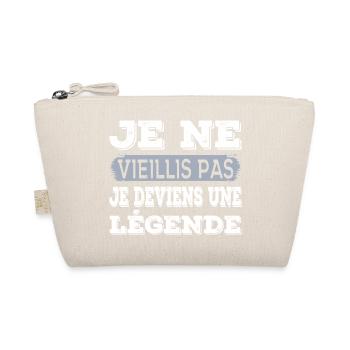 Anniversaire Cadeau humour personnalisé - Trousse biologique - nature - Devant