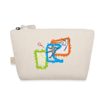 Soccer Soccer Players - Organic Pouch - nature - Front