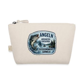 Angeln – Abschalten und Durchatmen - Bio-Täschchen - Natur - Vorne