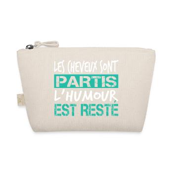 Chauve Cadeau humour personnalisé - Trousse biologique - nature - Devant