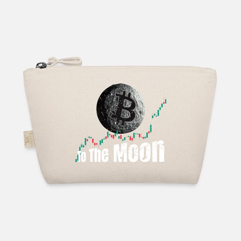 Bitcoin to the Moon Bio-Täschchen
