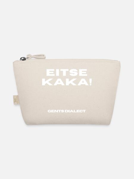 Gents_Dialect_T-shirt_Belgische_Streetwear - Organic Pouch - nature - Front