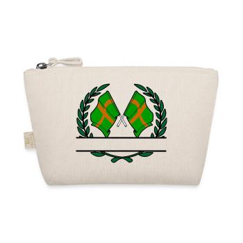 Nijmeger Wanderwappen Custom - Bio-Täschchen - Natur - Vorne