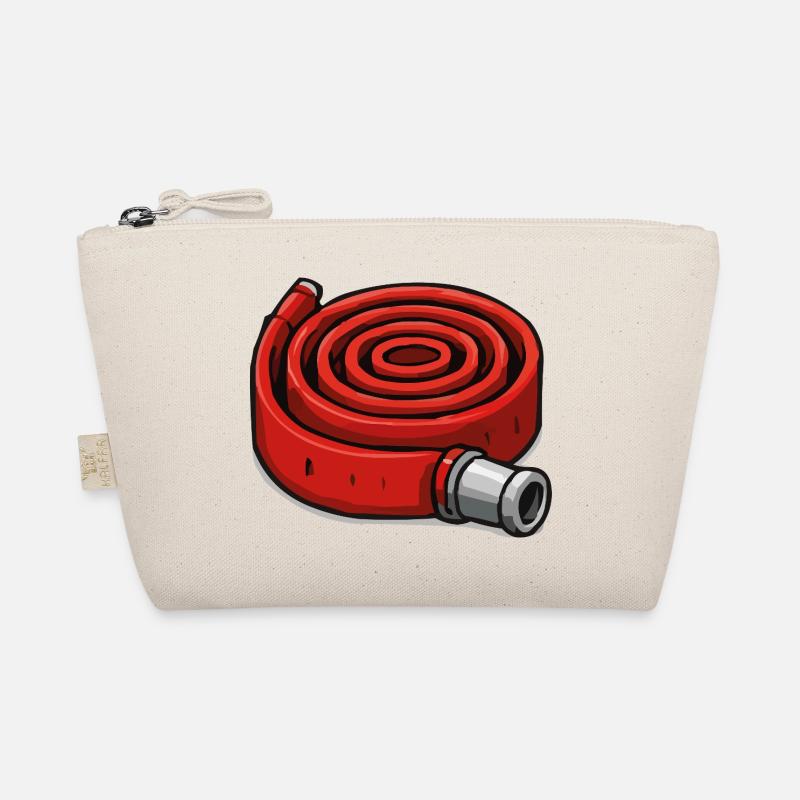 Coiled fire hose Organic Pouch