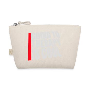Going To Therapy Is Cool Funny Mentally Healthy - Organic Pouch - nature - Front