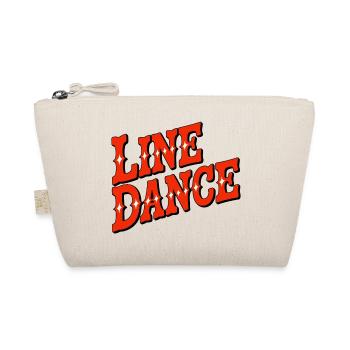Line Dance Vibes - Organic Pouch - nature - Front