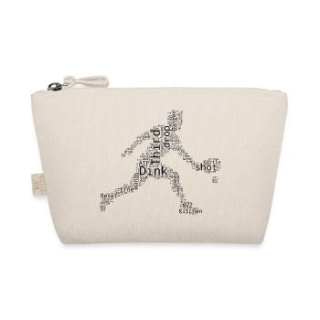 Pickleball scene idea for pickleball player fans - Organic Pouch - nature - Front