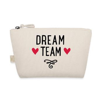 Dream Team avec cadeau de cœur - Trousse biologique - nature - Devant