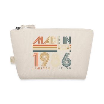 Cadeau d’anniversaire vintage vintage rétro 1986 - Trousse biologique - nature - Devant